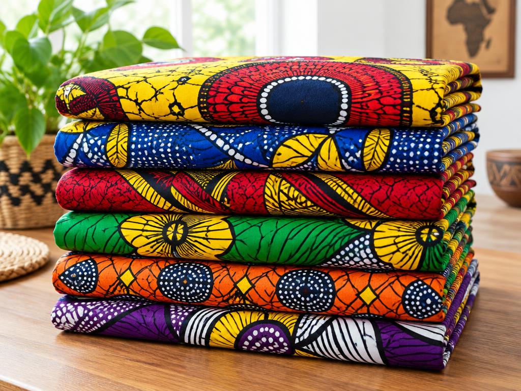 Kitenge fabric bundle (6 yards)